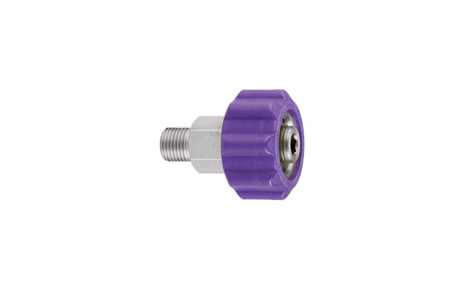 screw connection long 500 bar, M22 inner thread x 1/4